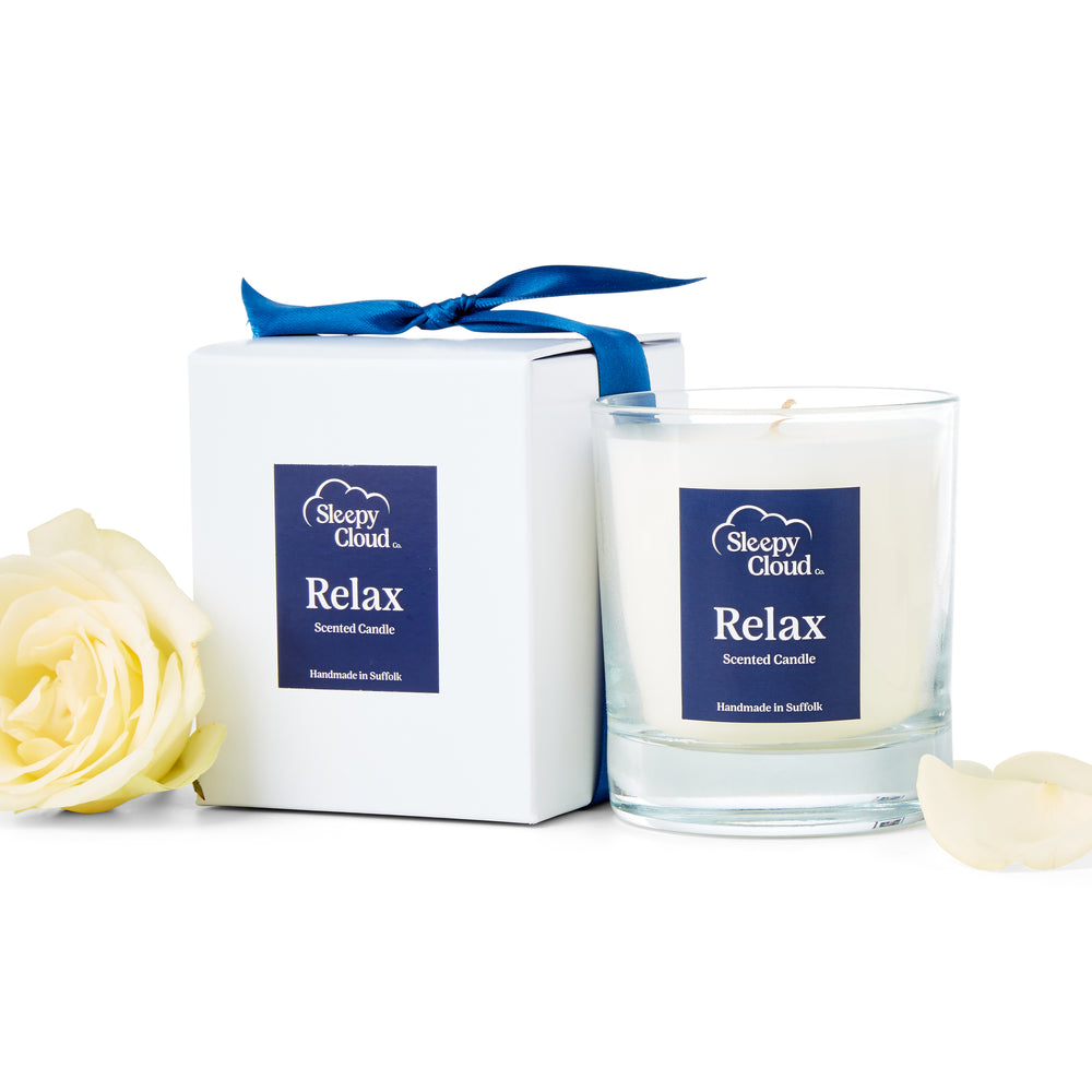 Relax Rose Scented Candle